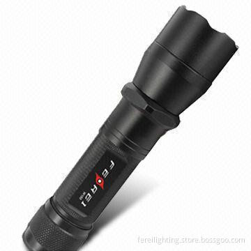 150-meter Scuba LED Flashlight with CREE XR-E Q5 LED, 200lm Luminous Flux